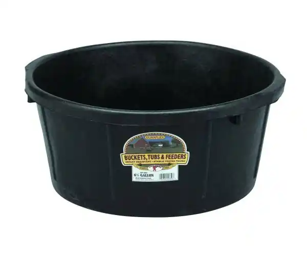 Little Giant 6.5gal Rubber All-Purpose Tub