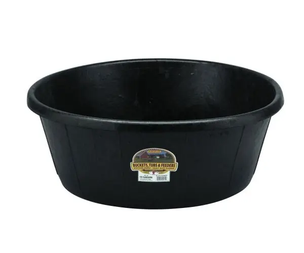 Little Giant 15gal Heavy-Duty Rubber Tub HP15