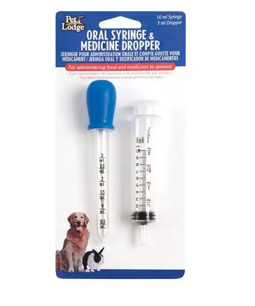 Pet Lodge Oral Syringe and Medicine Dropper 171601