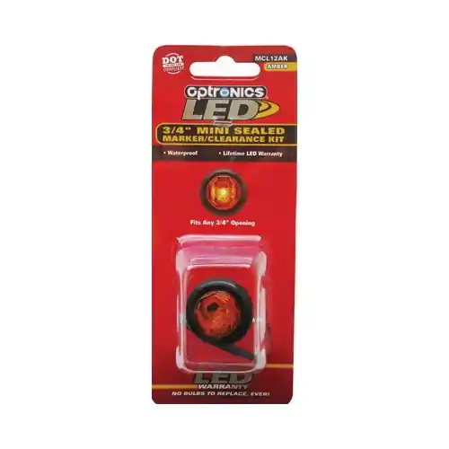Optronics 3/4” LED Marker Yellow Light MCL12AK