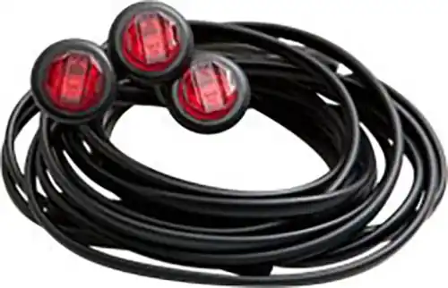Optronics 3/4” LED Marker Red Light MCL12RK