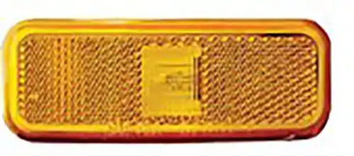 Optronics Surface Mount Marker Yellow Light w/ Reflex MC44AS