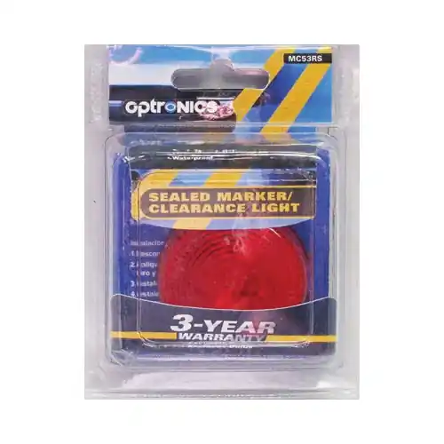 Optronics 2” Marker Red Light PC Rated MC53RS