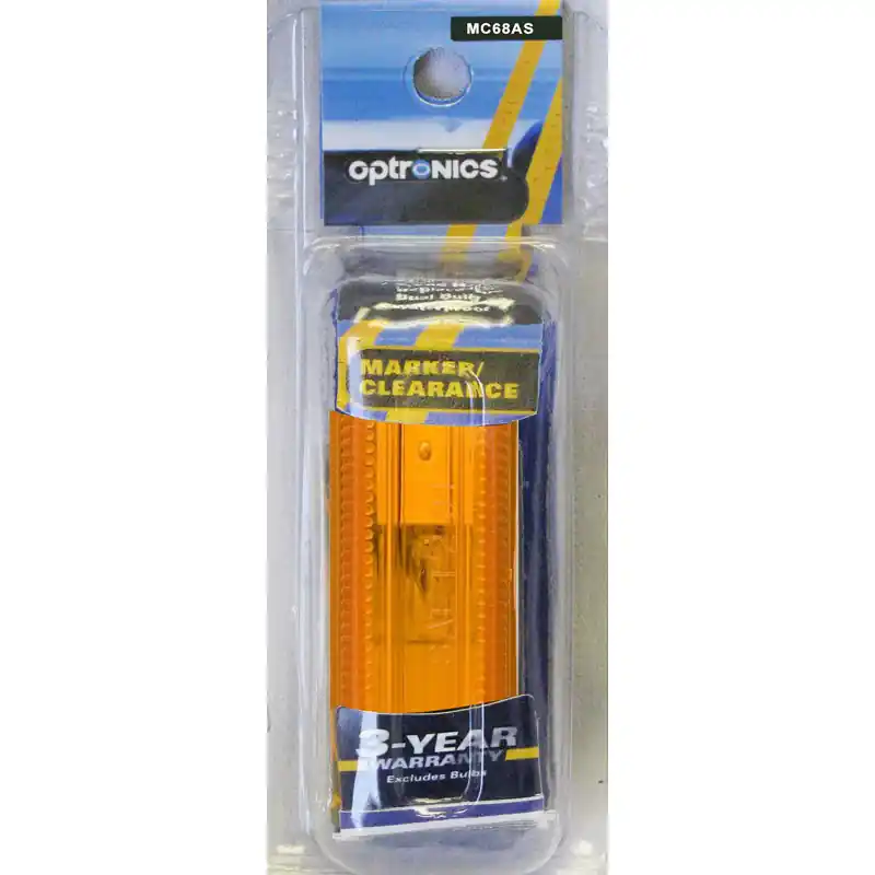 Optronics Oblong Marker Yellow Light MC68AS