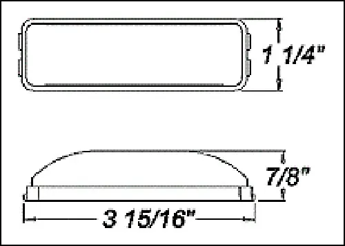 Optronics Red Marker Light MC67RK