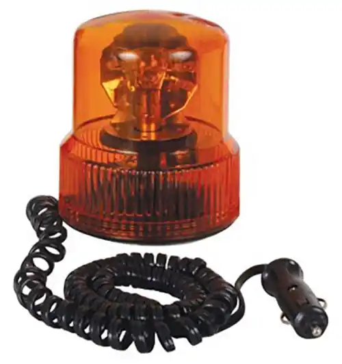 Optronics Yellow Magnet Mount Rotary Beacon RB10A