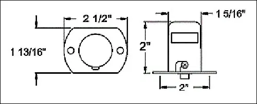 Optronics Heavy Duty License Plate Light LP21CS