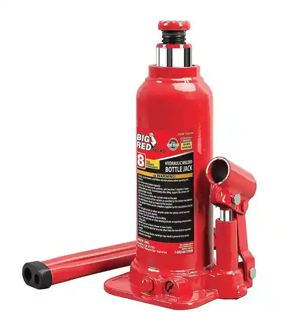 Big Red 8 Ton Hydraulic Bottle Jack