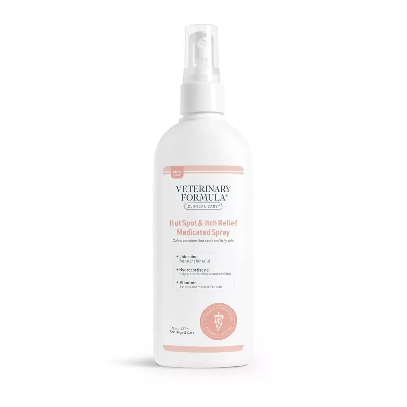 Veterinary Formula Clinical Care Hot Spot & Itch Relief Spray for Dogs - 8oz