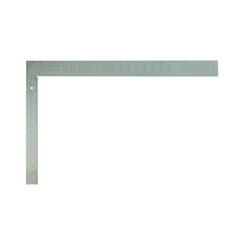 Milwaukee Steel Tradesman‘s Square, 16" x 24", 1/8"
