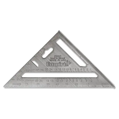 Empire Magnum Heavy-Duty Rafter Square, 7" Edge, 1/8"