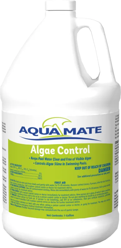Aquamate 1 Gallon Jug 5% Algaecide Pool Water Treatment