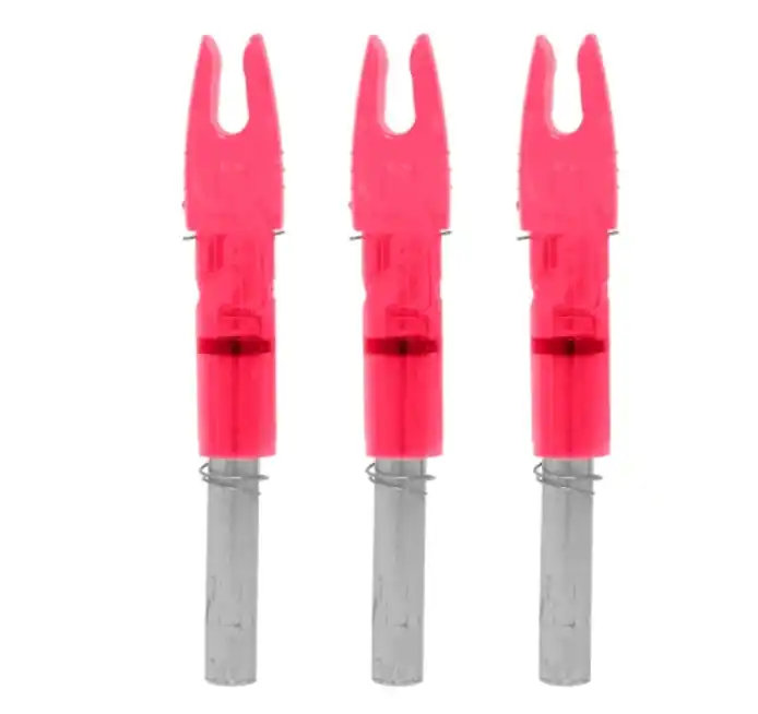 Lumenok S Lighted Arrow Nock Pink 3 Pack