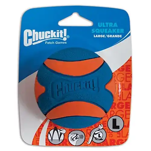 Chuckit! Ultra Squeaker Ball Dog Toy Large 52069