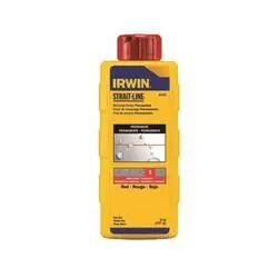 IRWIN 64902 Marking Chalk Refill, Red, 8 oz