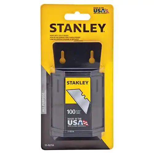 Stanley Classic Heavy Duty Utility Blades w/ Dispenser 11-921AMS