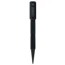 STANLEY 58-111 Nail Set, 1/32 in Tip, 4 in L, Steel, Black Oxide