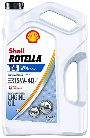 Shell Rotella-T 15W-40 T4 Triple Protection Motor Oil 1 Gallon