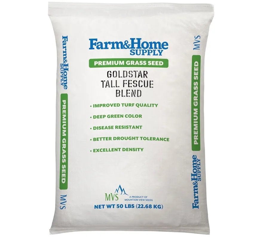 Farm and Home Supply Goldstar 50lb Tall Fescue Grass Seed