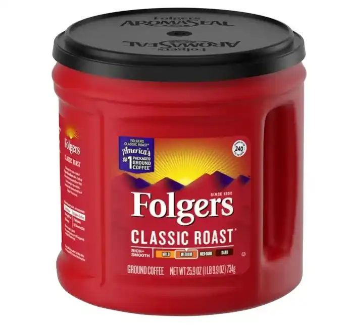 Folgers Classic Roast Ground Coffee 30.5oz