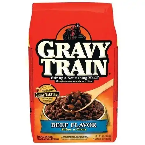 Gravy Train Beef Flavor Dry Dog Food 35lb Bag