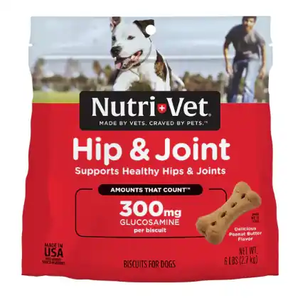 Nutri-Vet Peanut Butter Hip and Joint Dog Biscuits