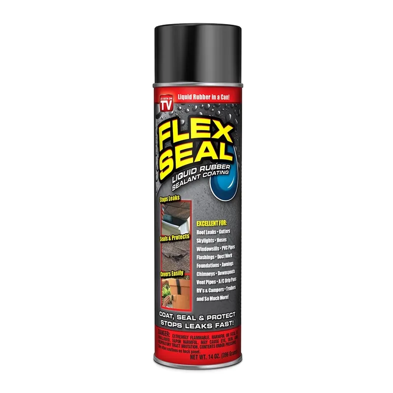 Flex Seal Black Rubber Sealant 14oz FSR20