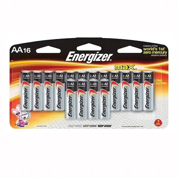 Energizer Max AA Batteries 16PK