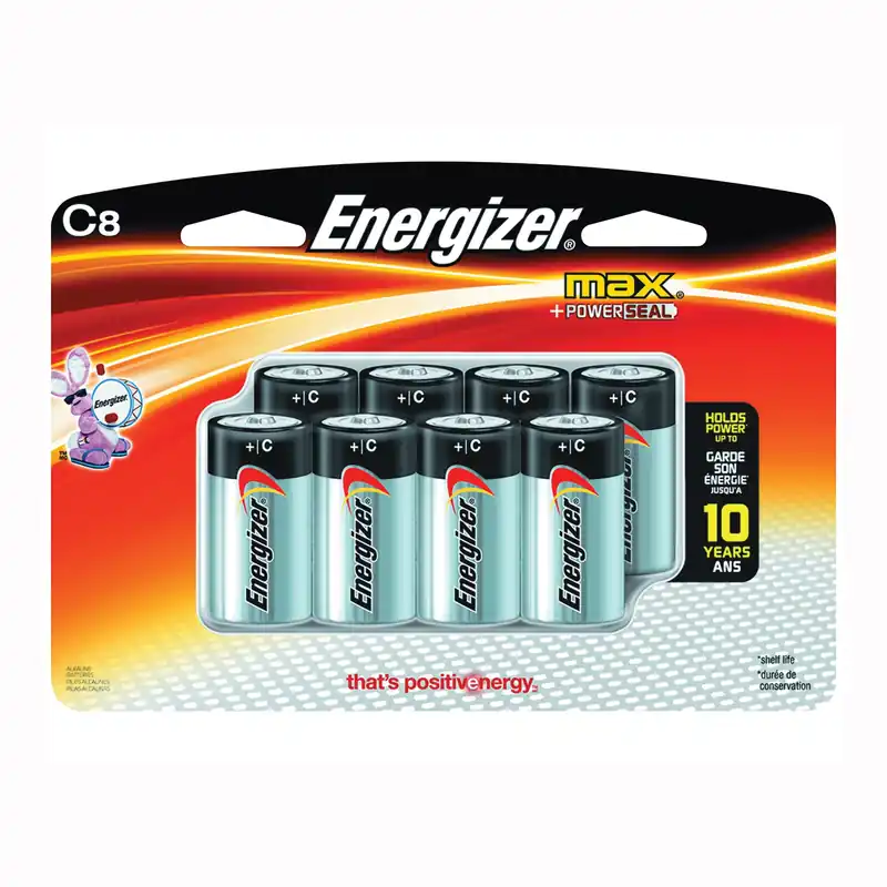 Energizer Max C Batteries 8PK