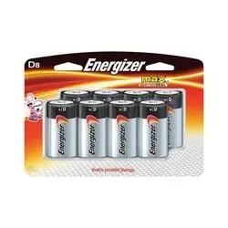 Energizer Max D Batteries 8PK