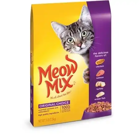 Meow Mix 16lb Original Dry Cat Food