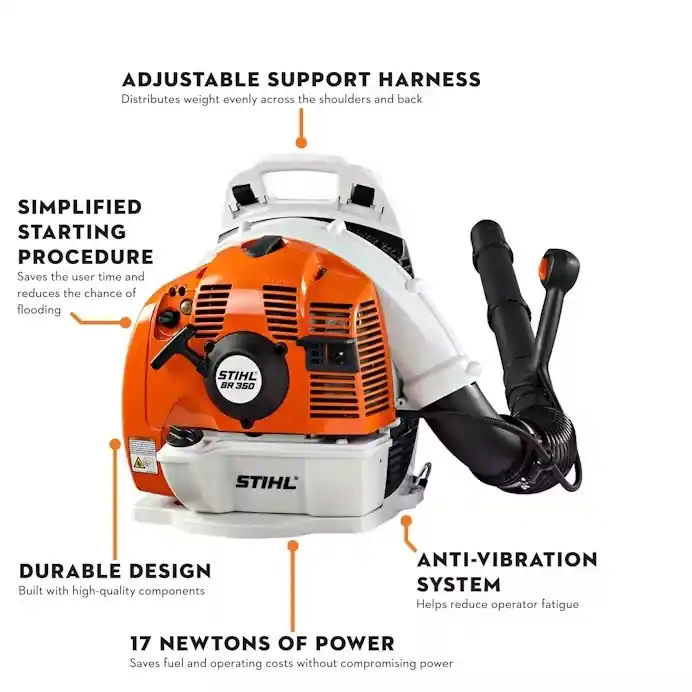 Stihl BR 350 Gas Backpack Blower - Farm and Home Supply