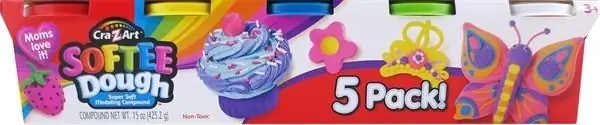 Cra-Z-Art Softee Dough 5 pk. Dough Set