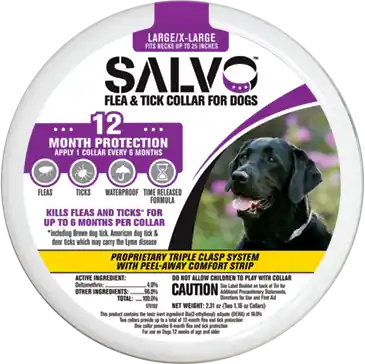 Salvo Large Dog Flea Collar