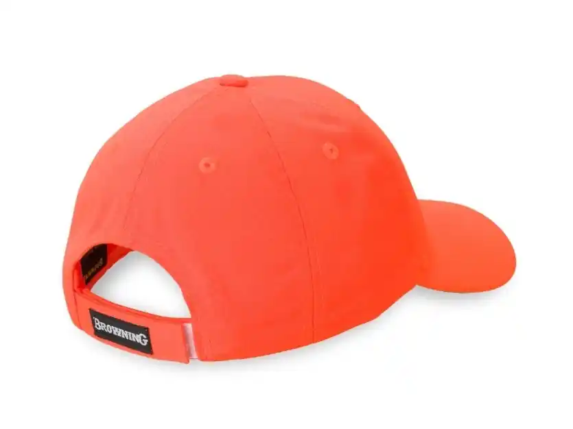 Browning Safety Blaze Orange Buckmark Cap