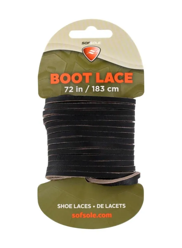 Sof Sole 72" Leather Boot Laces