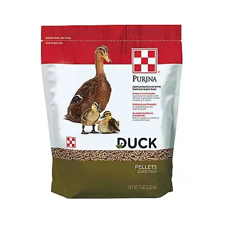 Purina Duck Feed Pellets, 5-pound bag