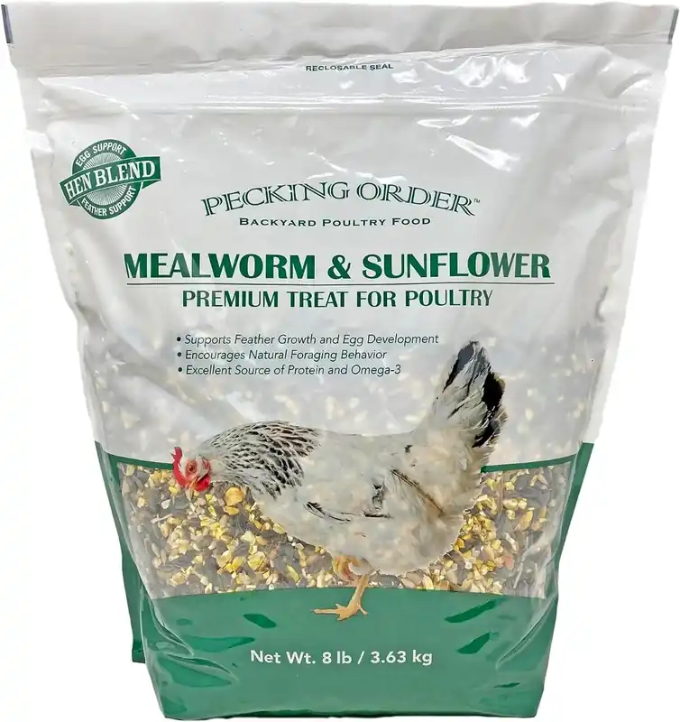 Pecking Order Mealworm & Sunflower Treat