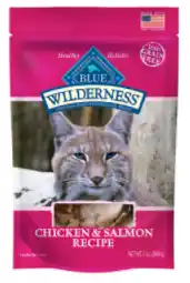 Blue Buffalo Wilderness Chicken & Salmon Grain Free Cat Treats