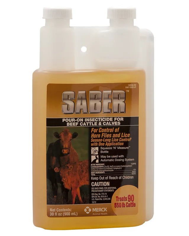 Saber Pour-On Insecticide