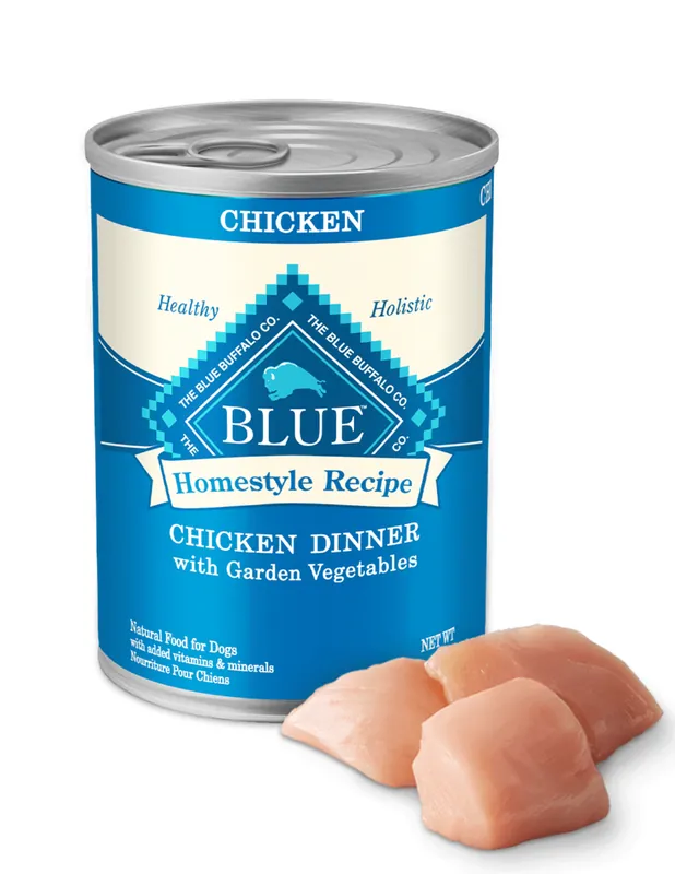 Blue Buffalo Homestyle Recipe™ Adult Dog Chicken Dinner with Garden Vegetables 12.5oz