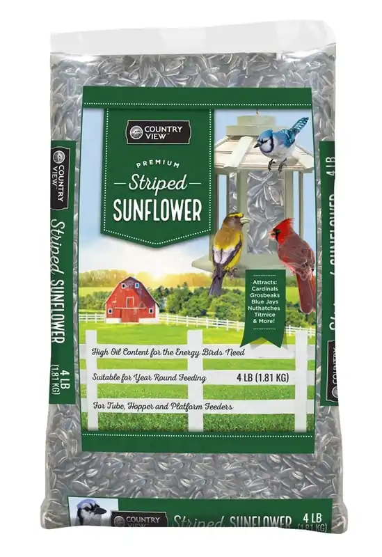 Country View Striped Sunflower Bird Feed