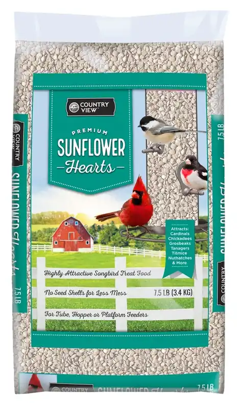 Country View Sunflower Hearts Bird Feed