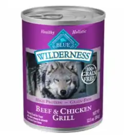 Blue Buffalo Wilderness Grain-Free Beef & Chicken Recipe 12.5oz