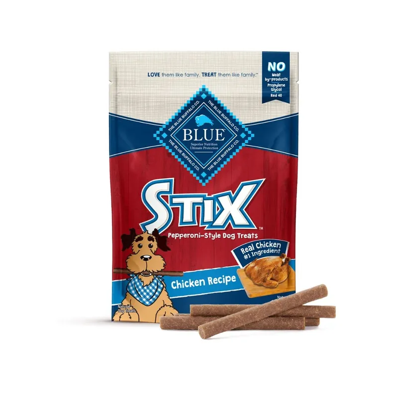 Blue Buffalo BLUE Stix Chicken & Brown Rice Dog Treats, 6 oz