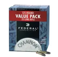 Federal .22 LR Ammunition - 525 Round