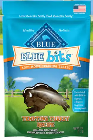Blue Buffalo Blue Bits Turkey Dog Training Treats, 4 oz