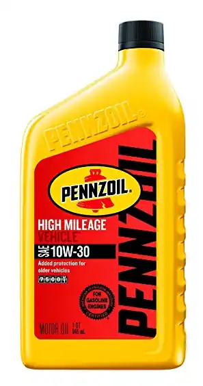 Pennzoil High Mileage Motor Oil 10W-30 – 1 Quart