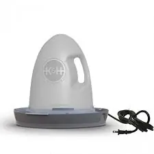 K&H Heated Poultry Waterer 2.5 Gallon