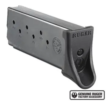 Ruger LC9, LC9S 7 Round 9mm Blued Pistol Magazine with Finger Rest